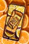 Orange recursion, great phone wallpaper