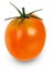 Orange ripe tomato