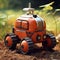 Orange Robot Car: A Personal Agricultural Adventure Inspired By Famicom