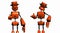 Orange robots