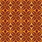 Orange royal pattern. The Seamless vector background