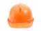 Orange safety helmet