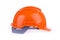 Orange safety helmet hard hat, tool protect worker