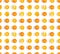 Orange seamless pattern. Fruit