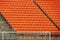 Orange seats grandstand