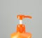 Orange Shampoo Bottle