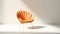 Orange Shell Chair