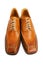 Orange shoes isolated