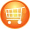 Orange shopping button