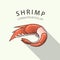 The orange Shrimp
