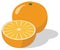 orange slash vector illustration transparent background