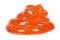 Orange slime for kids, transparent funny toy