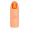 Orange small nail icon, cartoon style