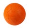 Orange soccer ball