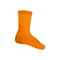 Orange Sock Realistic Composition
