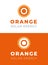 Orange Solar Energy Company Logo Template