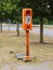 Orange SOS Highway Emergency Rescue Telephone Post