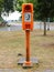 Orange SOS Highway Emergency Rescue Telephone Post