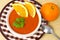 Orange soup