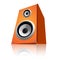 Orange speaker
