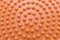 The orange sphere,the pattern of sphere texture