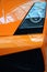 Orange Sports Car Detail