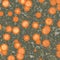 Orange Spots Rock Texture