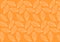 Orange stylized leaf pattern. Vector illustration