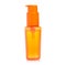 Orange sunscreen suntan bottle