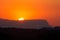 Orange sunset in Sabi Sands