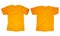 Orange T-Shirt Template