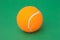 orange tennis ball