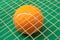 orange tennis ball