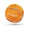 Orange tennis ball