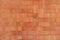 Orange Terracotta Tiles in Brick Pattern Texture Background