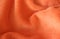 Orange terry towel close-up