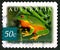 Orange Thighed Tree Frog Australia Postage Stamp