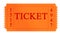 Orange ticket
