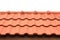 Orange tile roofs