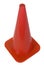 Orange traffic cone