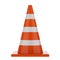 Orange traffic cones