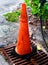 Orange Traffic Plastic Cones