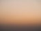 Orange twilight sky blur background