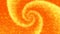 Orange Twirl Background With Bright Dots Effect