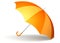 Orange umbrella