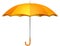 Orange umbrella