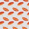 Orange umbrella background pattern.