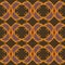 Orange universal vector seamless patterns, tiling. Geometric ornaments.