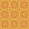 Orange universal vector seamless patterns, tiling. Geometric ornaments.