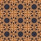 Orange universal vector seamless patterns, tiling. Geometric ornaments.